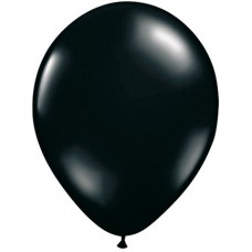 Effen Ballonnen Zwart 10/50/100 stuks
